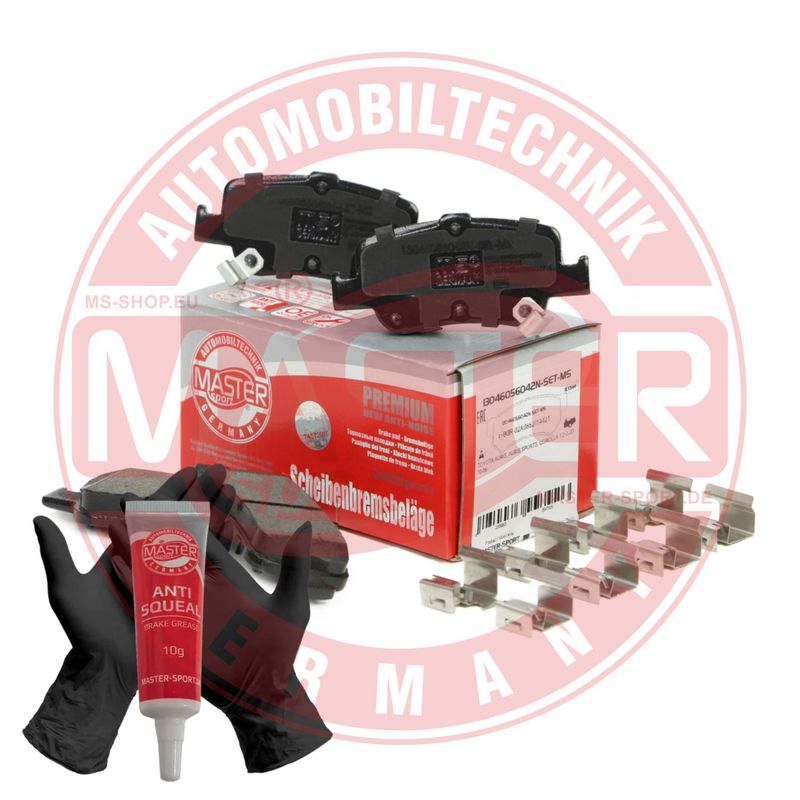 set placute frana,frana disc MASTER SPORT 13046056042N-SET-MS