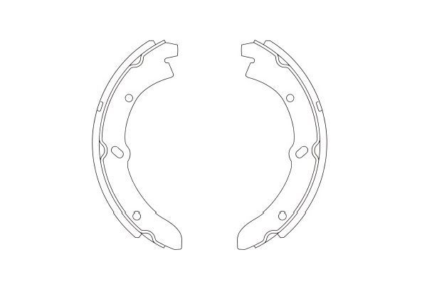 Kavo Parts Stabdžių trinkelių komplektas