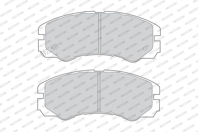 FERODO Plaquettes de frein à disque FDB1015