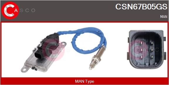NOx-senzor, vstřikování močoviny CSN67B05GS