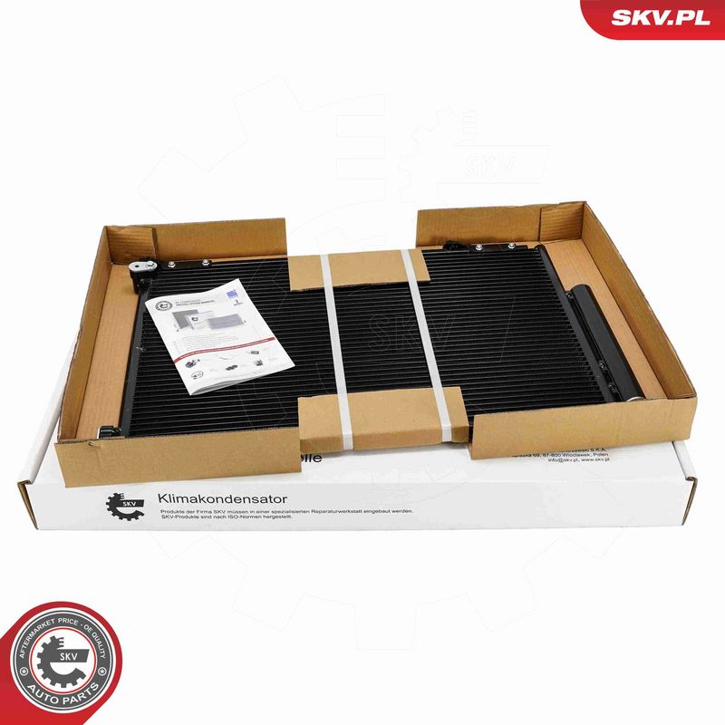 ESEN SKV 86SKV181 Condenser, air conditioning