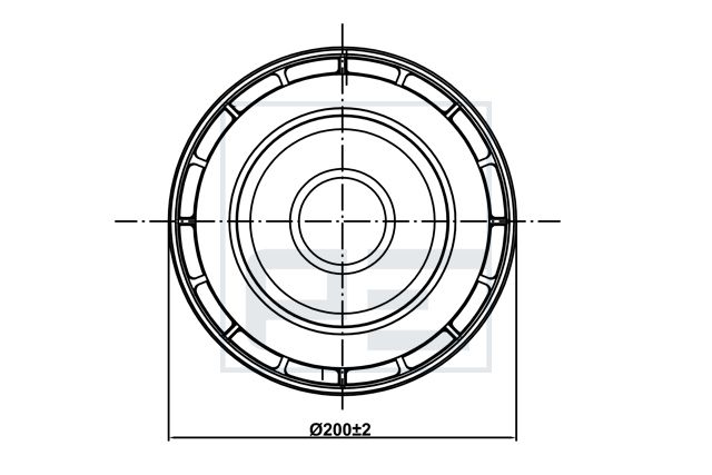 měch pérování MB Actros MP4 084.411-74A