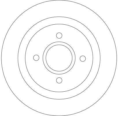 Гальмівний диск, Trw DF4251