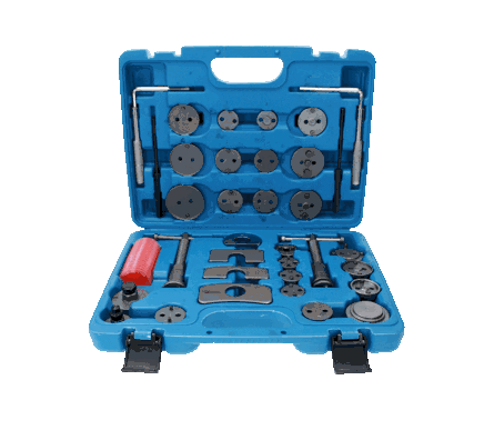 Pöörde-, tagasitõmbetööriistakomplekt, pidurisadulakolb, KS TOOLS BT701050