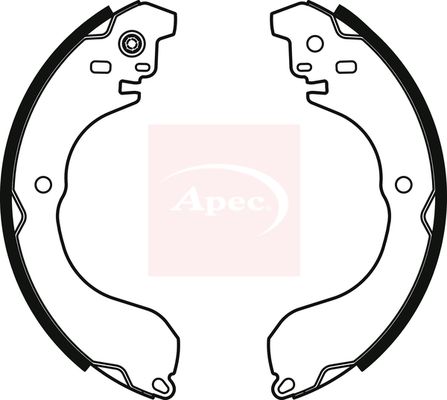 APEC Brake Shoe Set SHU821