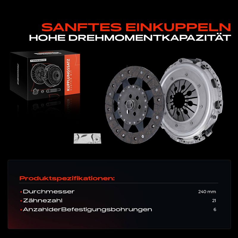 Frankberg 5481FB0037584 Clutch Kit