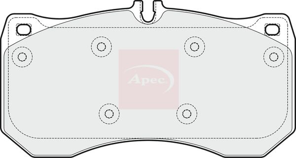 APEC Brake Pad Set, disc brake PAD1910