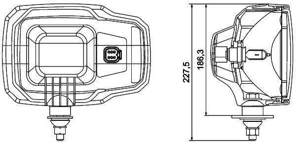 Světlomet 1EA 328 450-421