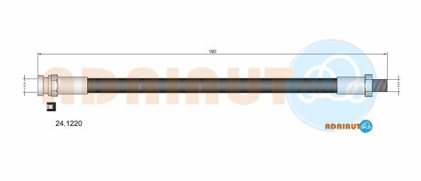 Гальмівний шланг, Adriauto 24.1220