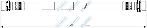 APEC Brake Hose BHO4226
