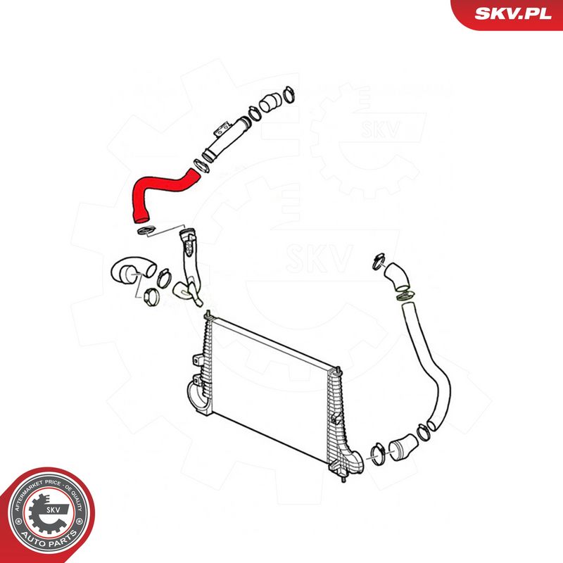 ESEN SKV 54SKV154 IMPERIUM Charge Air Hose