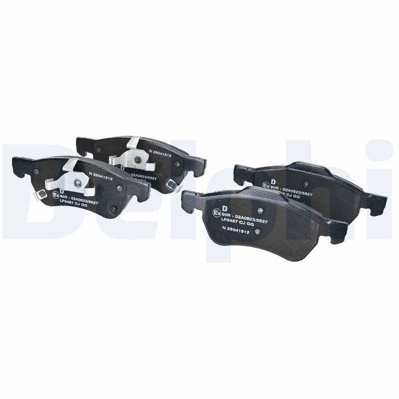 Set placute frana,frana disc LP3487 DELPHI