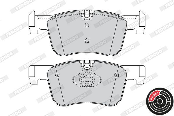 FERODO FDB4489 Brake Pad Set, disc brake