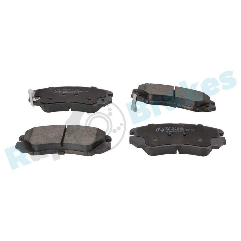 RAP BRAKES R-P1146 Brake Pad Set, disc brake