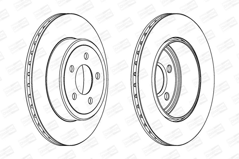 Disc frana 563034CH-1 CHAMPION