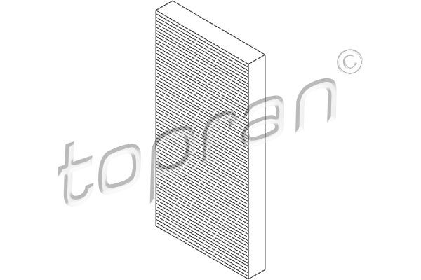 Фільтр, повітря у салоні, Topran 206246