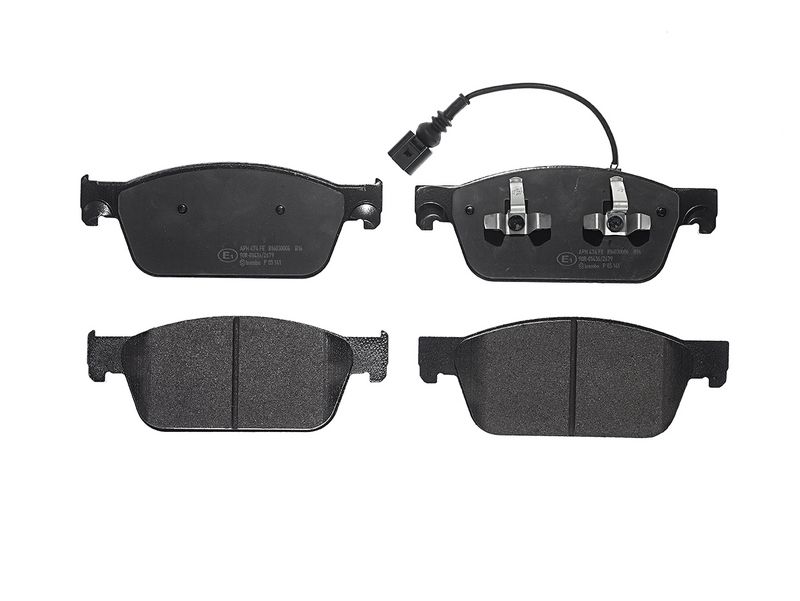 set placute frana,frana disc P 85 141 BREMBO