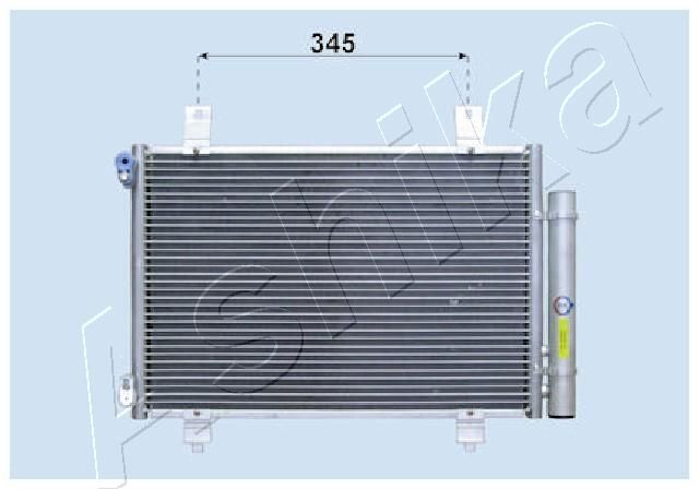 ASHIKA kondenzátor, klíma CND142009