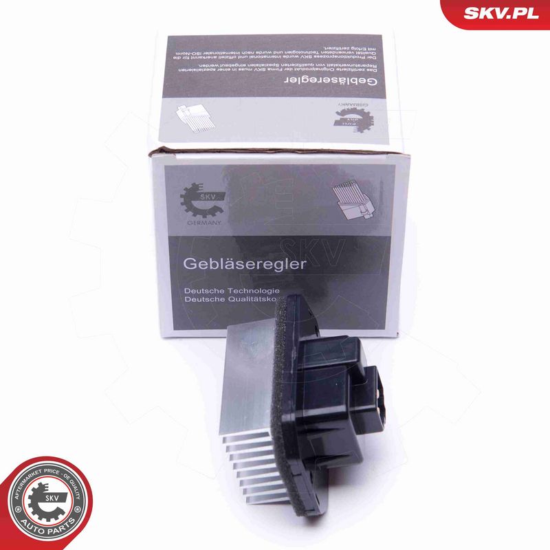 ESEN SKV 94SKV078 - Resistor, interior blower