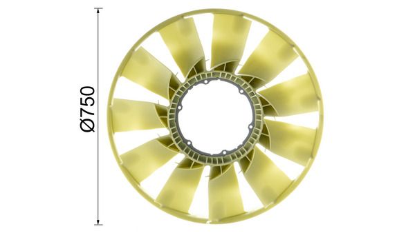 Product Image - Koelventilatorwiel - CFF558000P - MAHLE