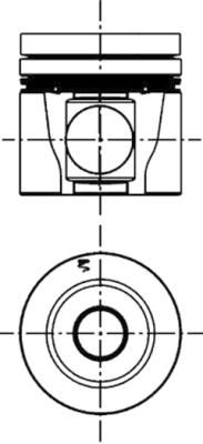 Product Image - Zuiger - 41502600 - KOLBENSCHMIDT