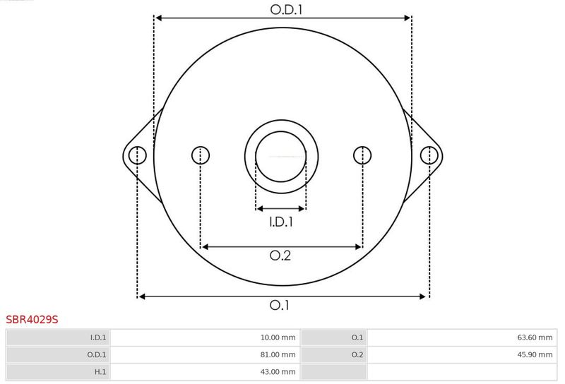 Кришка стартера, карбюратор, Auto Starter SBR4029S