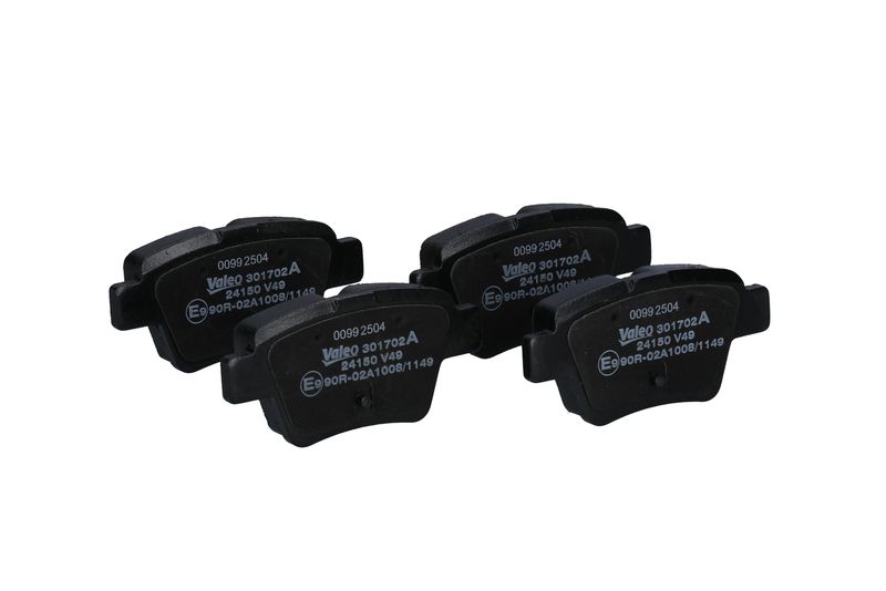Piduriklotsi komplekt, ketaspidur, VALEO 301702A