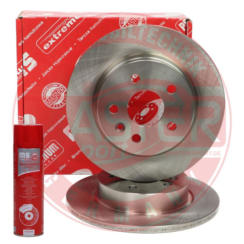 MASTER-SPORT GERMANY féktárcsa 24011201881-SET-MSP
