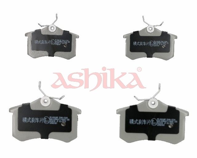 комплект спирачно феродо, дискови спирачки ASHIKA
