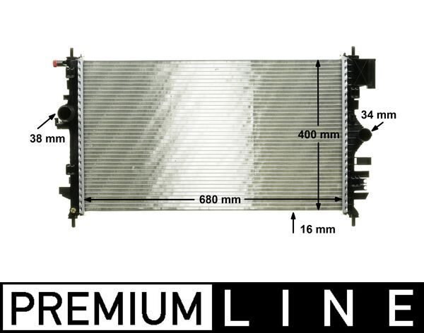 MAHLE Radiateur CR 1099 000P