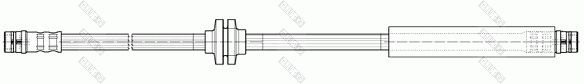 GIRLING 9001449 Brake Hose