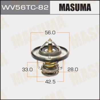 Термостат WV56TC-82 SUBARU OUTBACK (WV56TC-82) MASUMA