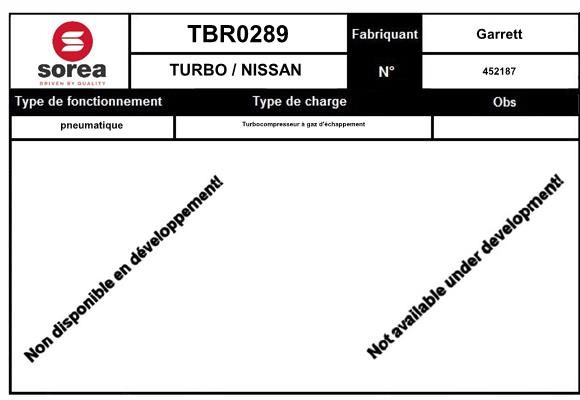 Compresor,sistem de supraalimentare TBR0288 EAI