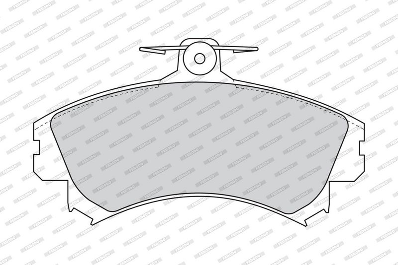 FERODO Plaquettes de frein à disque FDB1093