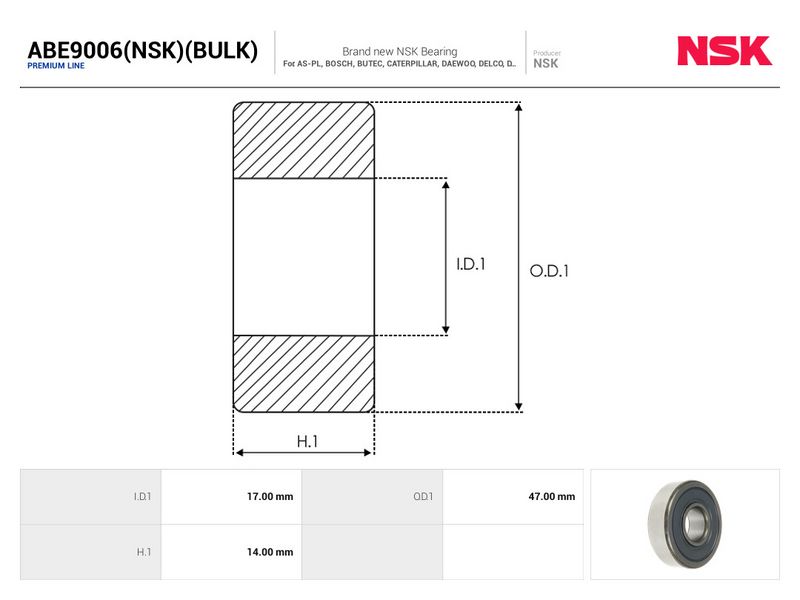 This part match OEM code: 23120-65004