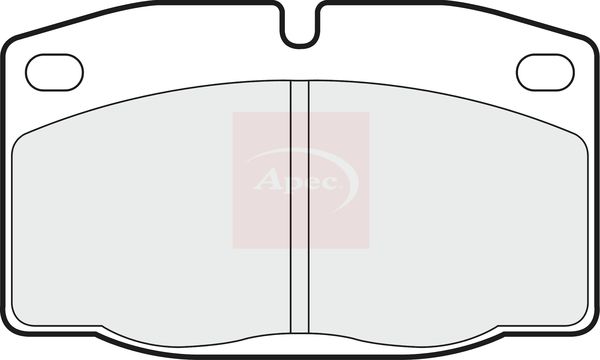 APEC Brake Pad Set, disc brake PAD428
