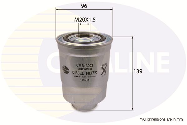 CMB13003 Comline - Фільтр палива ( аналогWF8058/KC46 )