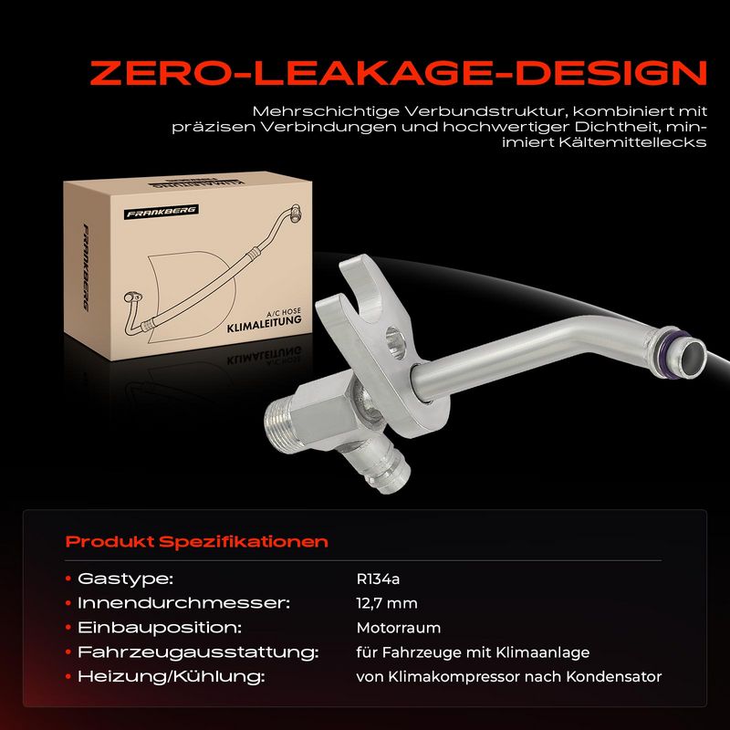 Frankberg 5481FB0031955 High/Low-pressure Line, air conditioning
