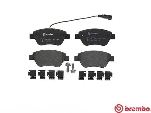 BREMBO P 23 085 Brake Pad Set, disc brake