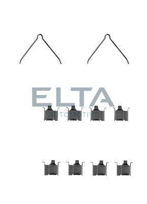 Elta Automotive Accessory Kit, disc brake pad EA8529