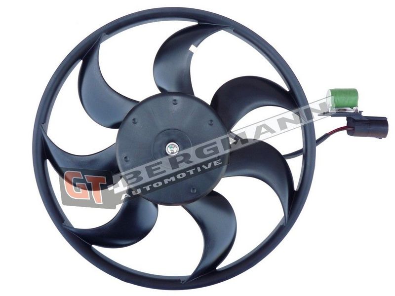 GT-BERGMANN Automotive Ventiliatorius, radiatoriaus