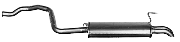 Silenciador posterior