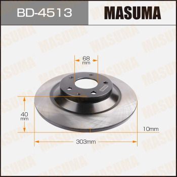 Гальмівний диск, Masuma BD-4513