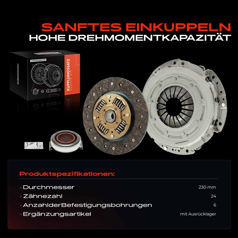 Frankberg 5481FB0028827 Clutch Kit
