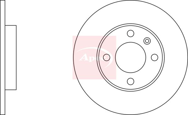 APEC Brake Disc DSK232