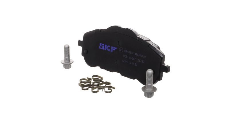 SKF VKBP 80067 Комплект гальмівних накладок, дискове гальмо