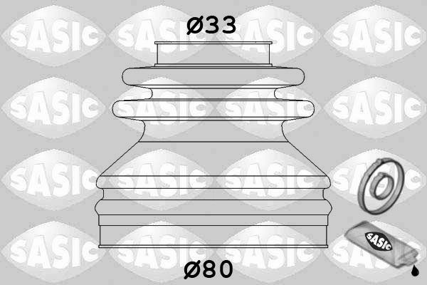 This part match OEM code: 3B0498201A