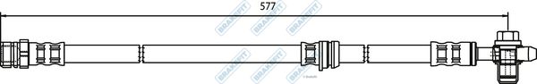 APEC Brake Hose BHO4128
