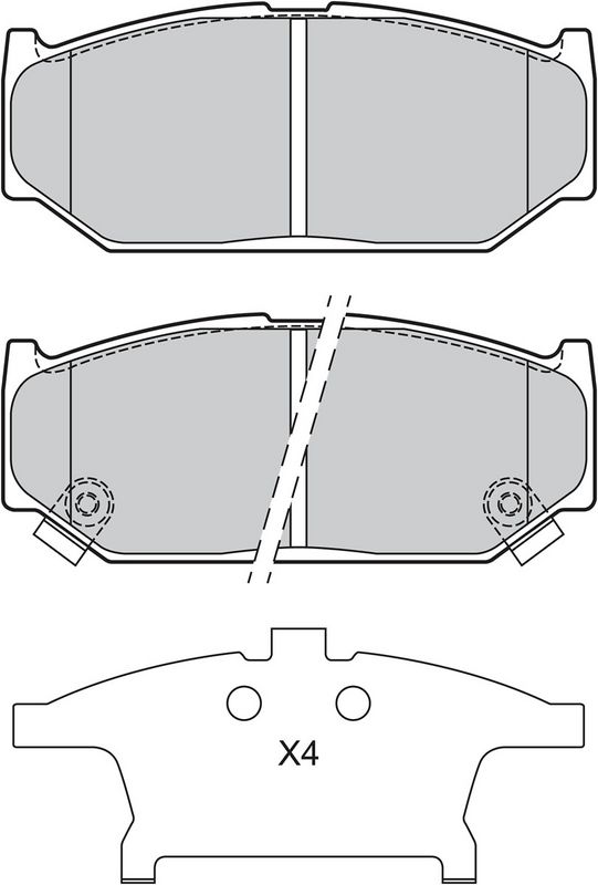 VALEO 601309 Brake Pad Set, disc brake