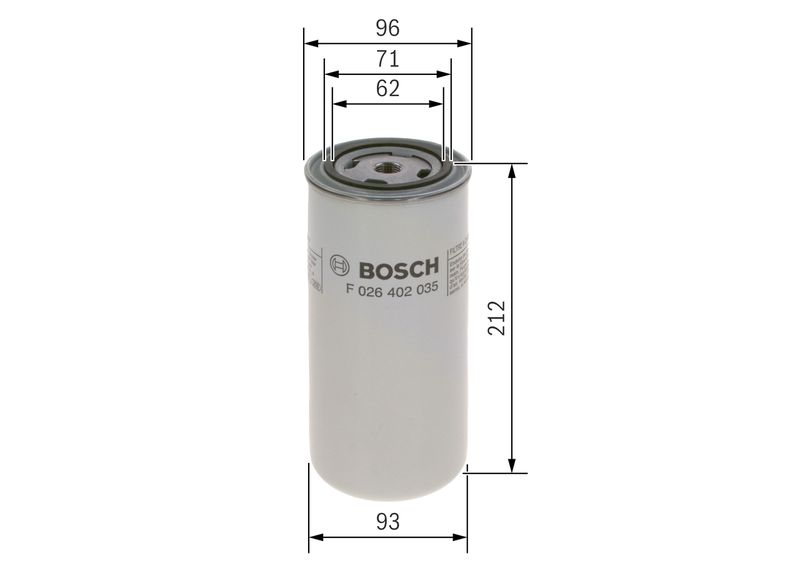 BOSCH F 026 402 035 Fuel Filter